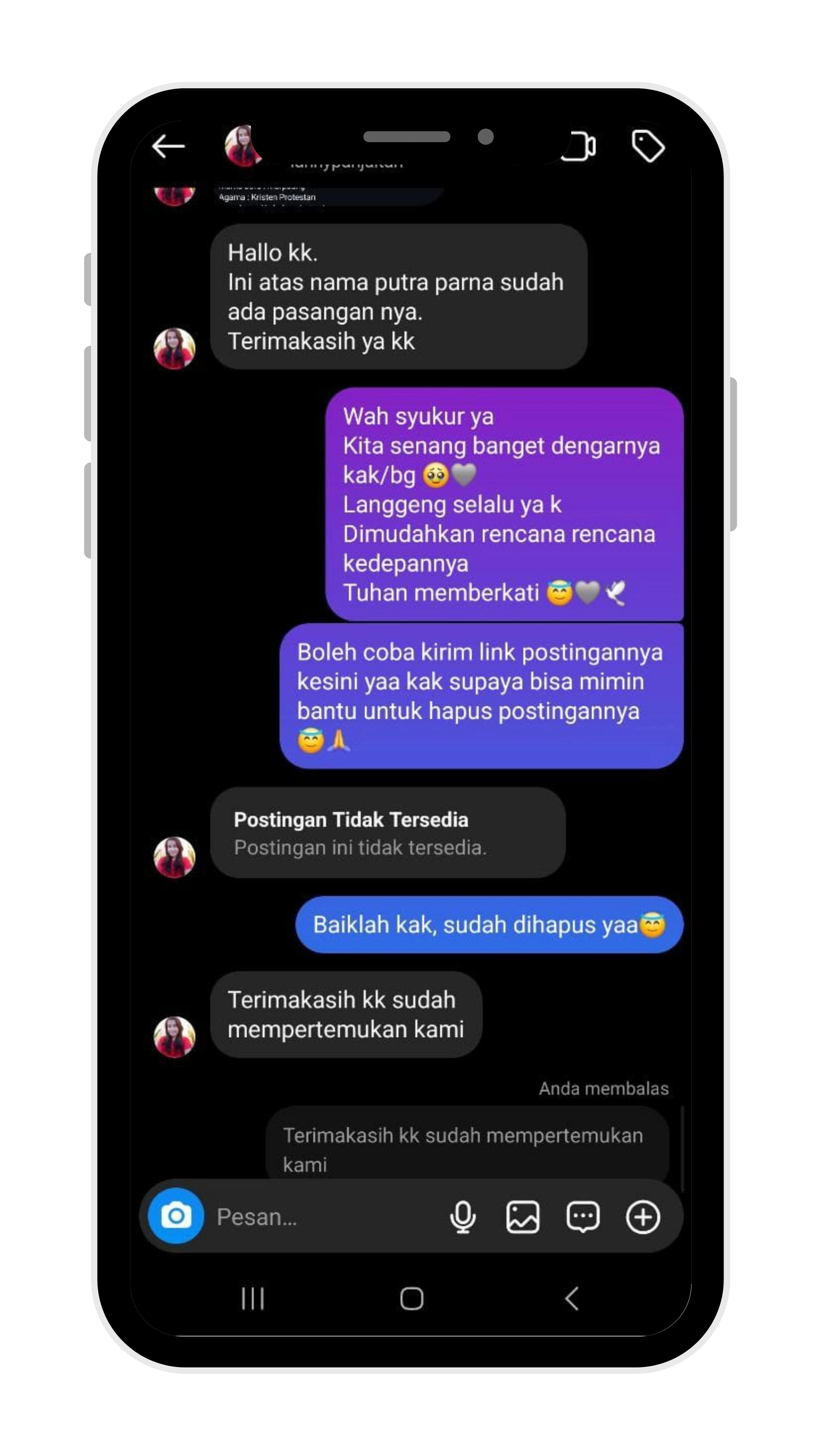 Testimoni #1